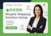 setup shopify shipping solution shipstation  parcel panel aftership website