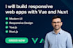 build or fix java script web apps, dashboards and apis