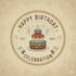 design a unique, retro inspired birthday logo
