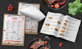 do restaurant menu design, modern menu design, menu design