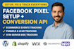 setup meta pixel and conversion API on your shopify store