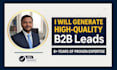 do expert b2b lead generation and web scraping