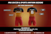 design a custom soccer jersey for a team or club