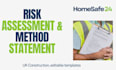 provide uk method statement template with guidance