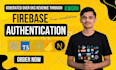 integrate firebase authentication with react nextjs firestore database