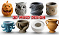 custom 3d silicon mold, plastic mold, clay cutter, prototype product stl files