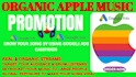 do google ads campaign to promote apple music promotion