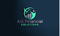 unique consulting,accounting, financial logo