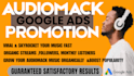 do google ads campaign to promote audio mack music promotion