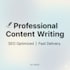 write SEO optimized tech blogs and design thumbnails