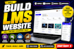 build lms educational website online course website education elearning website