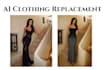 create ai clothing replacement and realistic fashion visuals