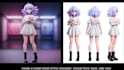 create ai photo transformation and character model sheets