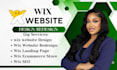 design a professional wix website with seo