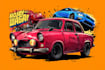 draw vector cartoon car illustration for your t shirt