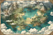 illustrate medieval fantasy and sci fi maps
