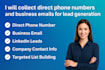 do b2b data enrichment and direct phone number research
