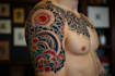 create a tattoo design in japanese style
