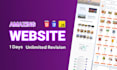 build a clean and fast website using HTML, CSS, and javascript