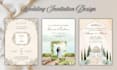 design elegant wedding invitation card