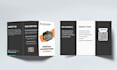 create a modern, stylish, and print ready trifold brochures