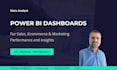 build power bi dashboard for sales and marketing analysis and insights