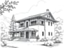 draw architecture and urban design sketches