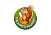 design top quality super wired squirrel logo