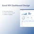 design data driven excel dashboards for kpis and reporting