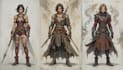 create any character design and concept art