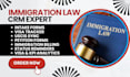 set up immigration law docketwise inszoom eimmigration litify immilytics CRM