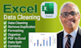 clean, format, merge, split excel data