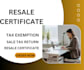 do resale certificate ,seller permit  in all states of USA