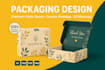 do product packaging box design, mailer box, subscription box, amazon box design