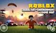 create custom roblox character,full roblox game,roblox map,minecraft,animation