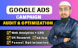audit and apply cro optimization strategy to increase google ads conversion roas