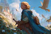 create an epic fantasy book cover