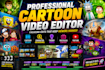 make any animated cartoon video