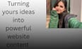write personalized website content