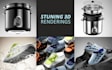 create a photorealistic 3d product rendering
