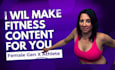 create female ugc gen x fitness videos