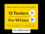 provide closed testing from 12 tester