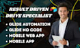 do your glide automation, glide no code, mobile web app, mobile app