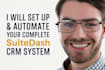 setup custom baserow databases, automation, and client dashboards