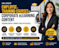 develop employee training courses and corporate elearning content