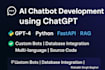 build a custom ai chatbot using chatgpt and python fastapi