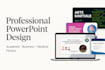 create a professional powerpoint presentation for you