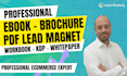 design high converting ebook, lead magnet, brochure, white paper for your brand