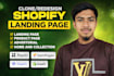 high converting shopify landing page by gem pages or pagefly