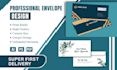 do create custom envelope and stationery design